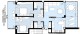 Plan 3 camere tip A