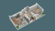 Apartament 3 camere T1