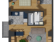 Plan apartament tip 12A
