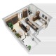 Prima Astera - 2 camere render