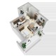 Prima Astera - penthouse 3 camere