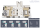 Plan apartament 2 camere tip I