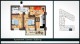 Plan apartament 3 camere A 56 mp