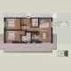 Apartament 3 camere — plan Bridge Residence 8