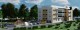 Ansamblu La Cassa Parcul Romanescu — perspectivă laterală