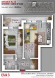 Plan studio 2 camere open-plan, etaj 5, 59.80 mp