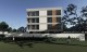 Topazului Residence — intrarea în bloc