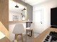 Plan apartament 1 camera Tip 2A — 36.6 mp