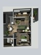 Plan apartament - Bărnuțiu Residence Oradea