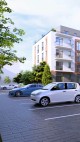 Perspectiva bloc pe timp de zi - Magnolia Residence Sibiu