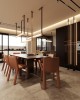 Comat Towers Iasi - sufragerie eleganta cu iesire pe balcon