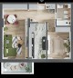 Plan apartament tip VIENA - 2 camere