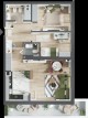 Plan apartament tip FLORENTA - 3 camere