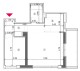 Plan 2 camere Tip B — etajele 1, 2, 4