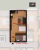 Plan etaj 1–3 — compartimentare tip 3