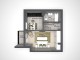 Plan apartament 3 camere