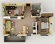 Apartament 3 camere — randare interior