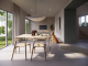 Interior sufragerie — Casa tip A