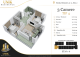 Plan apartament 3 camere Tip 4 — 71 mp