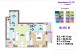 Plan apartament 2 camere — varianta E