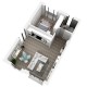 Interior apartament — living