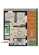 Plan apartament 2 camere