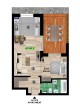 Plan apartament — varianta 6