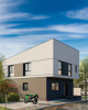 Schiță plan Casa Tip 3 - teren 300 m²