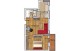 Plan apartament 2 camere — Model 2, 49.90 mp utili